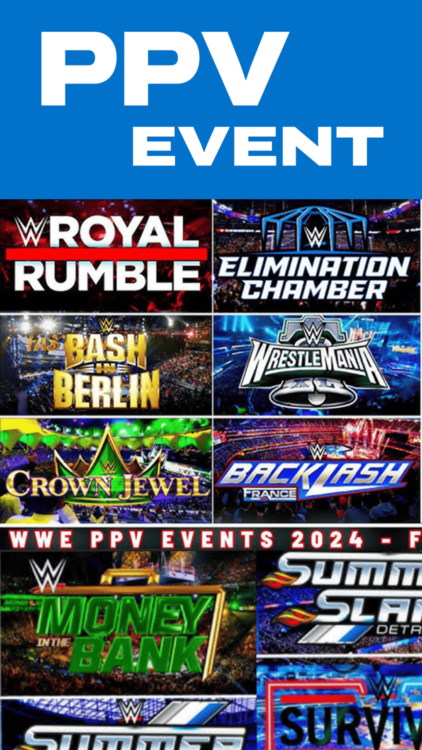 Pay-per-view events shelf