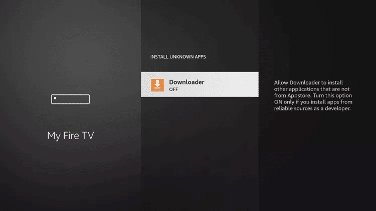 IBO Player installation confirmation on Fire TV